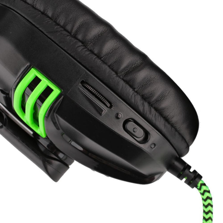 Salar KX101 3,5 mm kabelgebundener Kopfhörer Gaming Headset PC Gamer Stereo-Kopfhörer mit Mikrofon für Computer