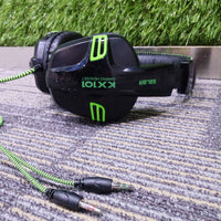 Salar KX101 3,5 mm kabelgebundener Kopfhörer Gaming Headset PC Gamer Stereo-Kopfhörer mit Mikrofon für Computer