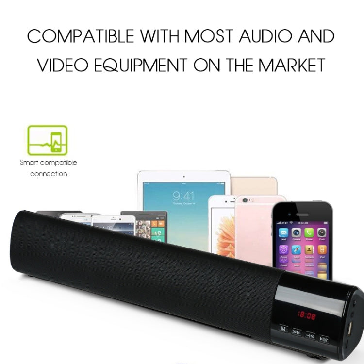 TOPROAD High Power 10 W HIFI Tragbare Drahtlose Bluetooth Lautsprecher Stereo Soundbar TF FM USB Subwoofer Spalte für Computer TV telefon
