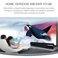 TOPROAD High Power 10 W HIFI Tragbare Drahtlose Bluetooth Lautsprecher Stereo Soundbar TF FM USB Subwoofer Spalte für Computer TV telefon