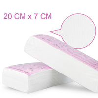 3 Sets Wachs-Haarentfernungs-Spezialpapier Vlies-Haarentfernungspapier Honigwachs-Enthaarungswachs-Spezialpapier, 100 PCS, 80 PCS