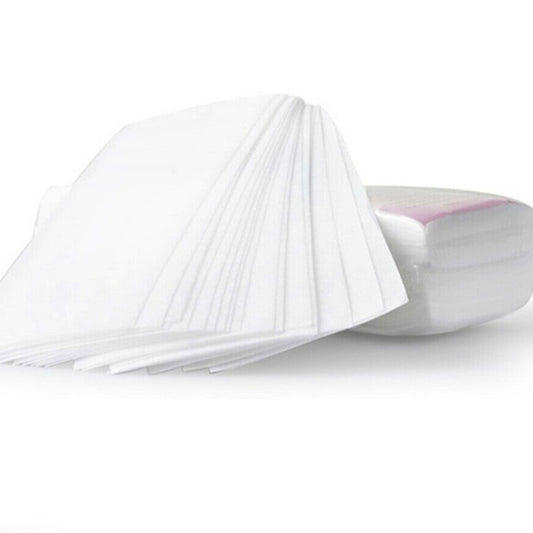 3 Sets Wachs-Haarentfernungs-Spezialpapier Vlies-Haarentfernungspapier Honigwachs-Enthaarungswachs-Spezialpapier, 100 PCS
