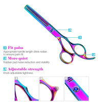 Professionelle Haarschneideschere, Friseurset, Effilierschere, Friseur