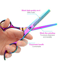 Professionelle Haarschneideschere, Friseurset, Effilierschere, Friseur