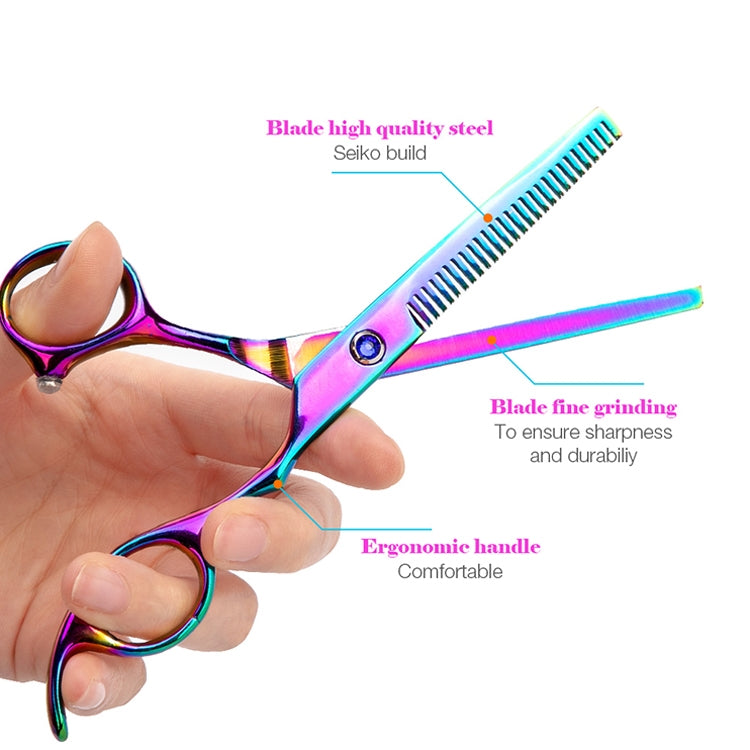 Professionelle Haarschneideschere, Friseurset, Effilierschere, Friseur