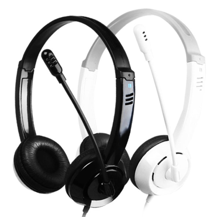 DANYIN DT326 Kopfmontierter Desktop-Computer für Kinder, Lernen, Draht-Headset mit Mikrofon, Kabellänge: 1,8 m, DT326 3.5mm Two-hole White, DT326 3.5mm Two-hole Black, DT326 Single Hole Four-level White, DT326 Single Hole Four-level Black              ...