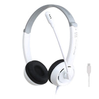 DANYIN DT326 Kopfmontierter Desktop-Computer für Kinder, Lernen, Draht-Headset mit Mikrofon, Kabellänge: 1,8 m, DT326 3.5mm Two-hole White, DT326 3.5mm Two-hole Black, DT326 Single Hole Four-level White, DT326 Single Hole Four-level Black              ...
