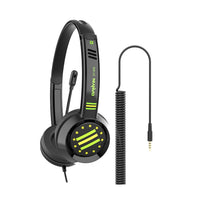 DANYIN DT326 Kopfmontierter Desktop-Computer für Kinder, Lernen, Draht-Headset mit Mikrofon, Kabellänge: 1,8 m, DT326 3.5mm Two-hole White, DT326 3.5mm Two-hole Black, DT326 Single Hole Four-level White, DT326 Single Hole Four-level Black              ...