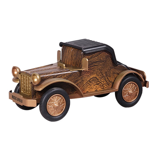 A9 Retro Holzmaserung Klassische Auto Form Drahtlose Bluetooth Lautsprecher Subwoofer Radio Tragbare Handy Ständer Mini Lautsprecher