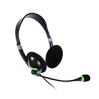 Computer-USB-Schnittstelle, Kopfhörer, Luftfahrt-Headset mit Mikrofon