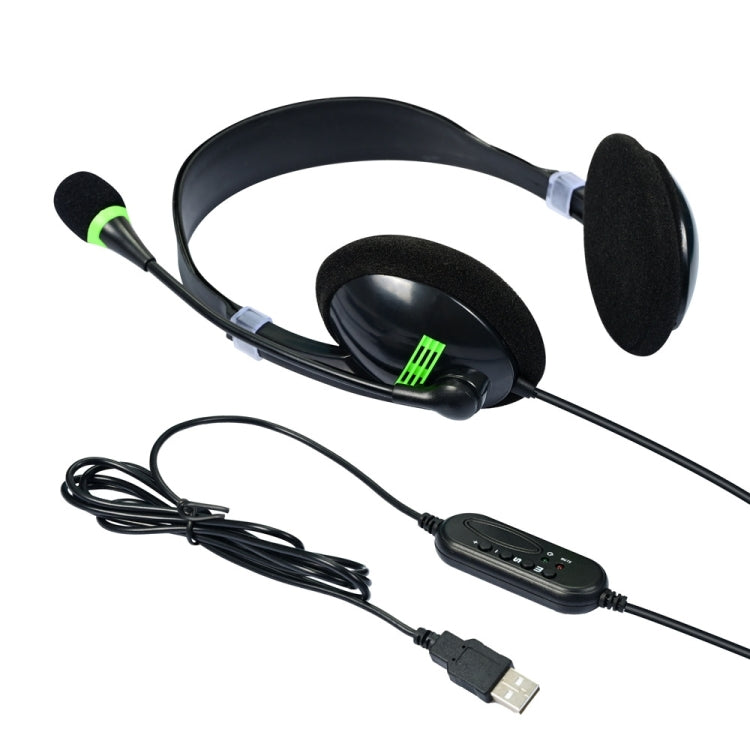 Computer-USB-Schnittstelle, Kopfhörer, Luftfahrt-Headset mit Mikrofon