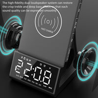 X7 Multifunktionaler kabelloser Bluetooth-Lautsprecher mit Wecker, Radio und Fernbedienung, US Plug, UK Plug, EU Plug, AU Plug