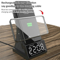 X7 Multifunktionaler kabelloser Bluetooth-Lautsprecher mit Wecker, Radio und Fernbedienung, US Plug, UK Plug, EU Plug, AU Plug