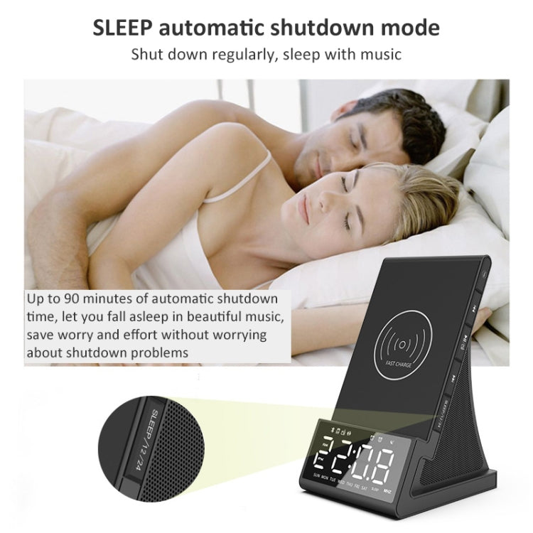 X7 Multifunktionaler kabelloser Bluetooth-Lautsprecher mit Wecker, Radio und Fernbedienung, US Plug, UK Plug, EU Plug, AU Plug