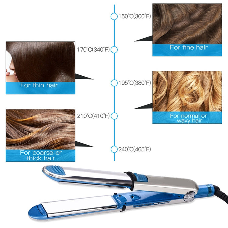2-in-1-Titan-Haarglätter-Lockenstab, EU, US, UK