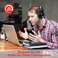 OneOdio Headset-Spiel Anchor Wire Headset, With Bluetooth (Black & Red), Without Bluetooth (Green )