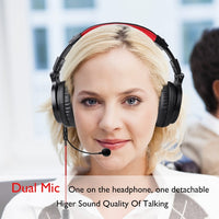 OneOdio Headset-Spiel Anchor Wire Headset, With Bluetooth (Black & Red), Without Bluetooth (Green )