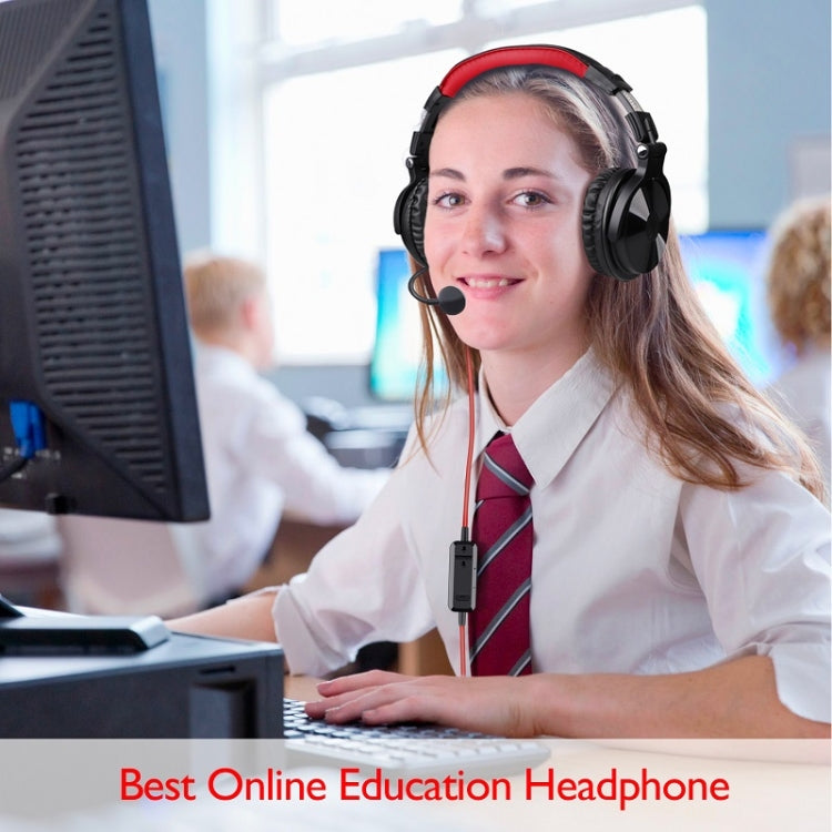 OneOdio Headset-Spiel Anchor Wire Headset, With Bluetooth (Black & Red), Without Bluetooth (Green )