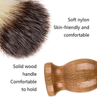 B3004 3 Teile/satz Männer Styling Werkzeuge Nylon Bart Pinsel Rack Schaum Schüssel