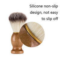 B3004 3 Teile/satz Männer Styling Werkzeuge Nylon Bart Pinsel Rack Schaum Schüssel