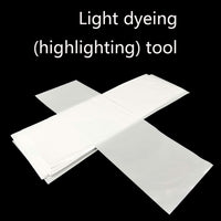 3 Sets Haarfärbepapier Isolationspapier Friseurwerkzeuge