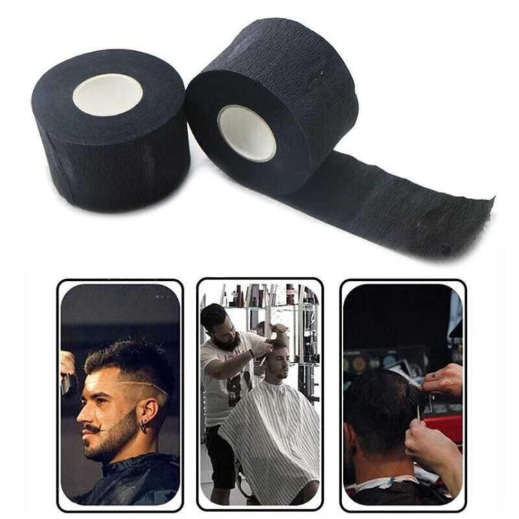 5 Sets Einweg-Lätzchen, verdickendes Haarschneide-Nackenpapier, bruchsicher, für Friseursalon, Friseurbedarf