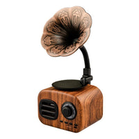 Ft-05 Kabelloser Retro-Bluetooth-Lautsprecher, Grammophon-Mini-Player
