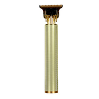 Hohler T-förmiger Stahlkopf-Haarschneider, USB-Aufladung, elektrischer Haarschneider zum Schnitzen, Steel Head (Black), Steel Head (Gold), Steel Head (Silver), Steel Head (Rose Gold), Steel Head (Gradient)