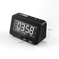 K5 Drahtloser Bluetooth-Lautsprecher, Desktop-Weckerradio, US Plug, EU Plug, UK Plug