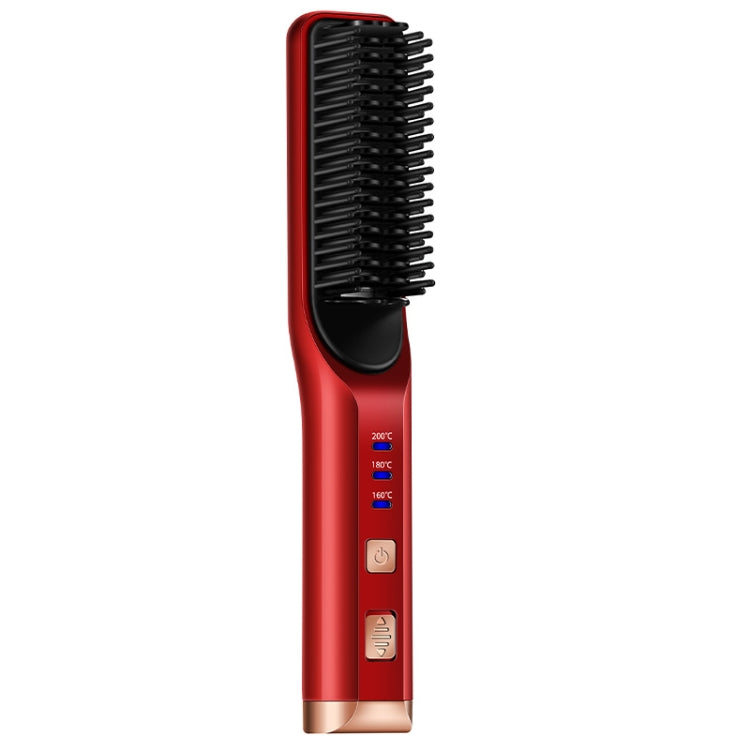2-in-1-Locken- und Glättungs-Mini-Multifunktions-Haarglätter mit doppeltem Verwendungszweck, Farbe:, White, Red, Pink, Black, Blue, Purple