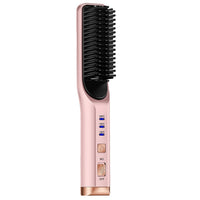 2-in-1-Locken- und Glättungs-Mini-Multifunktions-Haarglätter mit doppeltem Verwendungszweck, Farbe:, White, Red, Pink, Black, Blue, Purple