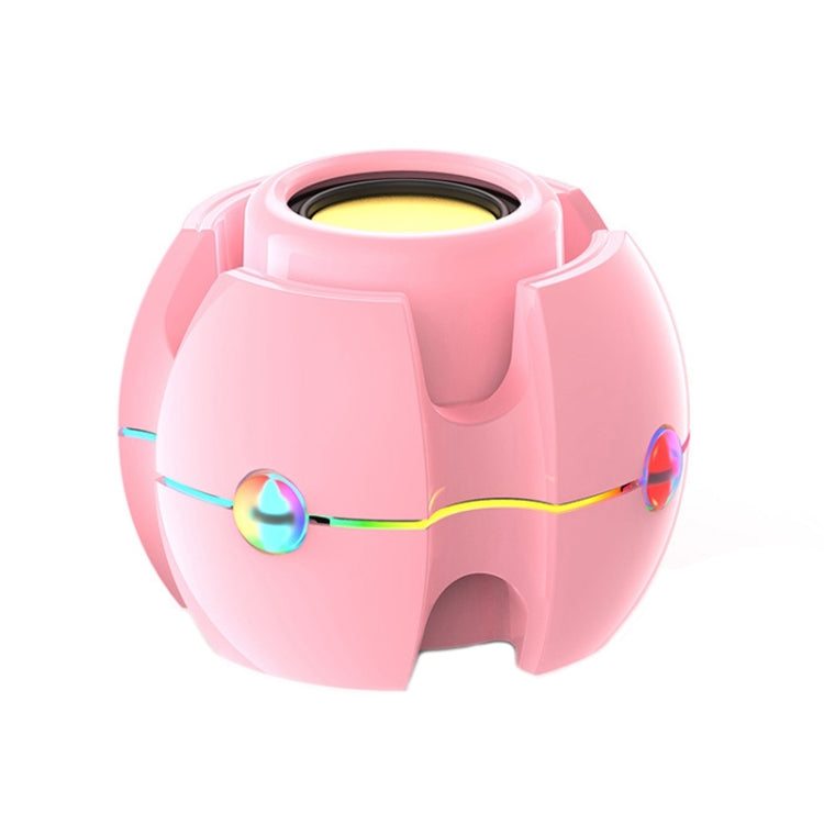 RGB-Lichteffekt, Gyro-Form, kabelloses Bluetooth-Audio, White, Pink, Blue, Black, Red