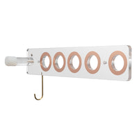 JD01 Punch-Free Hange Acryl-Haartrockner-Aufbewahrungshalterung für Dyson-Haartrockner, JD01 (Transparent), JD01 (Black)