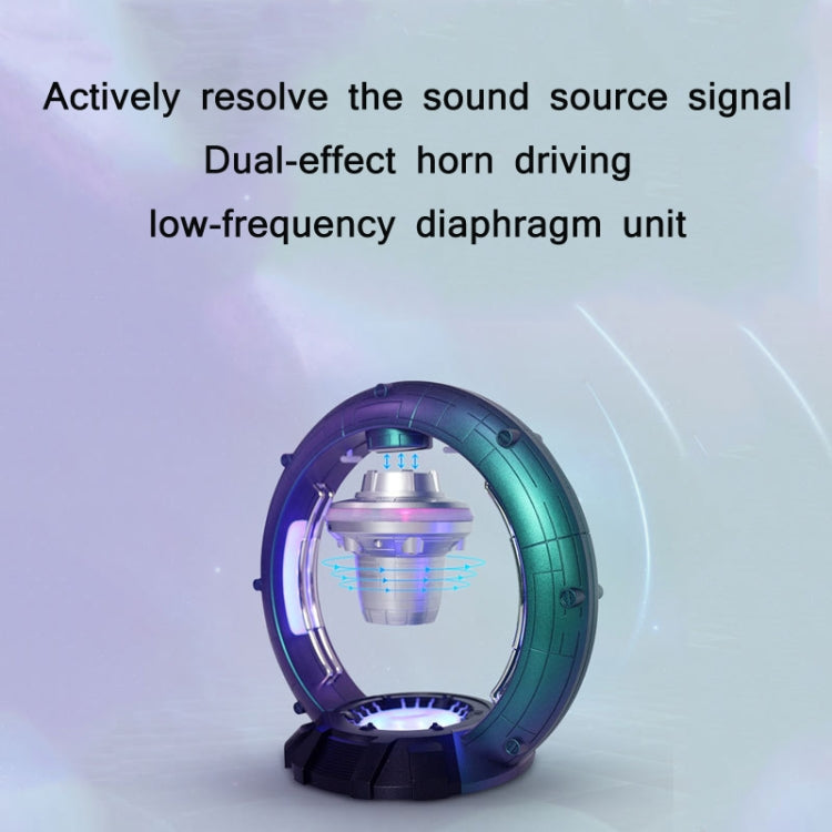 Magnetschwebe-Bluetooth-Lautsprecher, Raumfahrt, Raumschiff-Handwerk, US-Stecker
