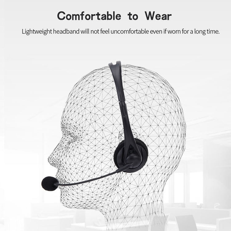 SOYTO SY490 Teaching Office Network Class Student Education Computer-Headset, Stil:, Double Ear Black 3.5mm, Double Ear Black USB, Double Ear Black Separation USB
