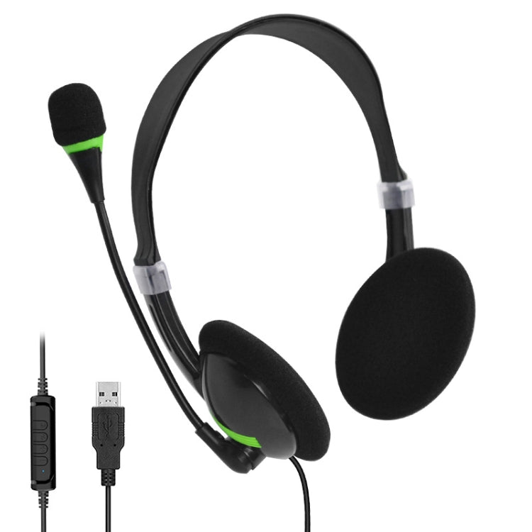 USB440 Universal-USB-Computerkabelkopf, tragbarer Strom-, Musik- und Sprachkopfhörer