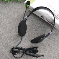 USB440 Universal-USB-Computerkabelkopf, tragbarer Strom-, Musik- und Sprachkopfhörer