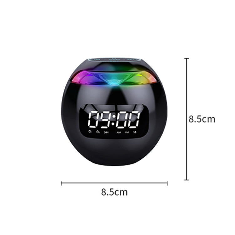 Tragbarer Bluetooth-Lautsprecher mit bunten Kugeln ZXL-G90, Stil:, Clock Version (White), Sensor Version (Black), Clock Version (Black), Clock Version (Pink), Sensor Version (White), Sensor Version (Pink), AI Voice Version (Black)                      ...