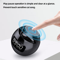 Tragbarer Bluetooth-Lautsprecher mit bunten Kugeln ZXL-G90, Stil:, Clock Version (White), Sensor Version (Black), Clock Version (Black), Clock Version (Pink), Sensor Version (White), Sensor Version (Pink), AI Voice Version (Black)                      ...