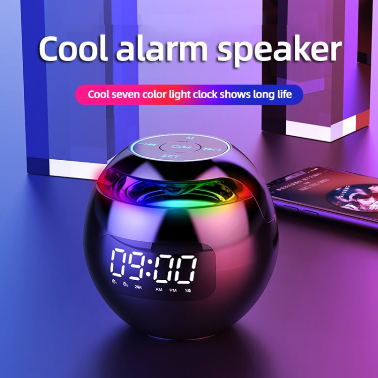 Tragbarer Bluetooth-Lautsprecher mit bunten Kugeln ZXL-G90, Stil:, Clock Version (White), Sensor Version (Black), Clock Version (Black), Clock Version (Pink), Sensor Version (White), Sensor Version (Pink), AI Voice Version (Black)                      ...