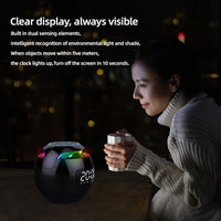 Tragbarer Bluetooth-Lautsprecher mit bunten Kugeln ZXL-G90, Stil:, Clock Version (White), Sensor Version (Black), Clock Version (Black), Clock Version (Pink), Sensor Version (White), Sensor Version (Pink), AI Voice Version (Black)                      ...