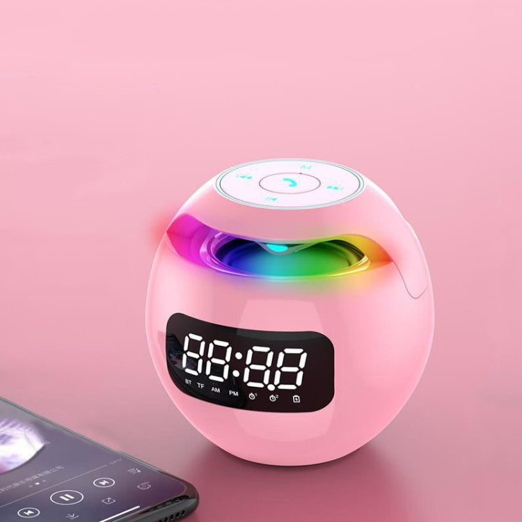 Tragbarer Bluetooth-Lautsprecher mit bunten Kugeln ZXL-G90, Stil:, Clock Version (White), Sensor Version (Black), Clock Version (Black), Clock Version (Pink), Sensor Version (White), Sensor Version (Pink), AI Voice Version (Black)                      ...