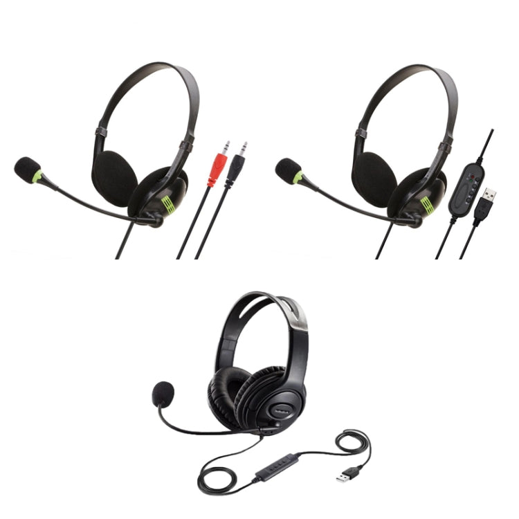 Am Kopf montiertes kabelgebundenes Headset mit Mikrofon, Stil:, GAE-440 A, GAE-440 B, GAE-109