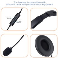 Am Kopf montiertes kabelgebundenes Headset mit Mikrofon, Stil:, GAE-440 A, GAE-440 B, GAE-109