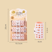 3 Sets LS-18150 Air Bangs Lazy Curlers