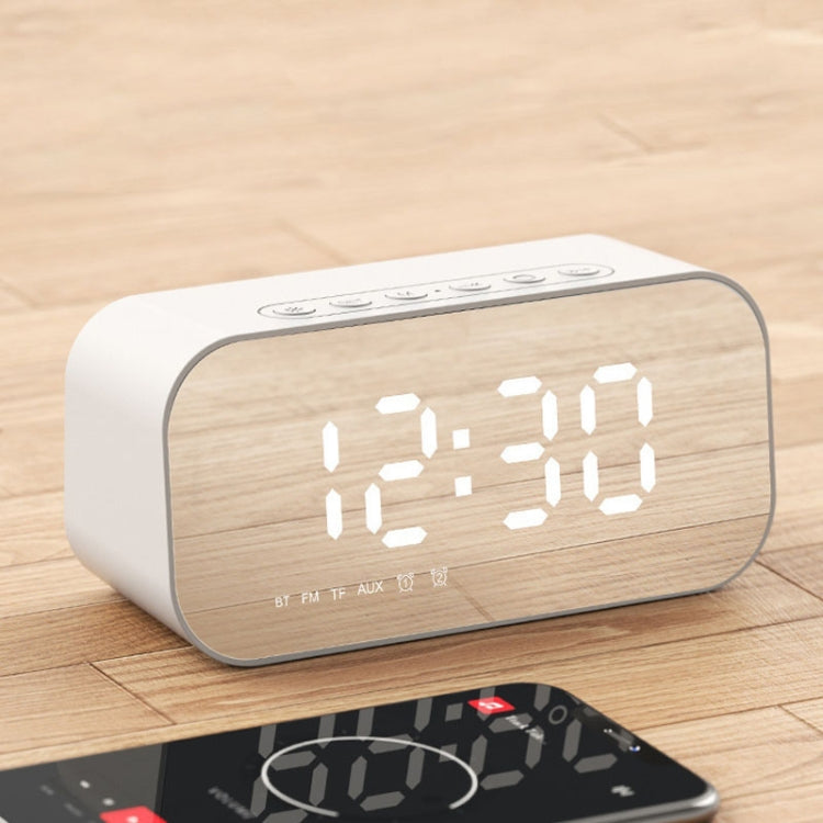 Havit M3 Subwoofer Mini-Spiegeluhr Bluetooth-Lautsprecher, Spsc:, 1200mAh (Black）, 1200mAh (White), 2200mAh (Black), 2200mAh (White)