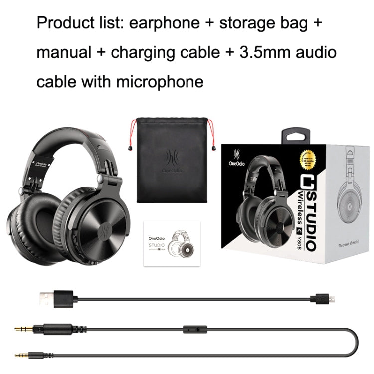 OneOdio PRO-C bilaterales Stereo-steckbares Over-Ear-Bluetooth-Monitor-Headset, PRO-C