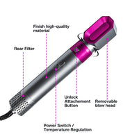 5-in-1-Heißluftkamm-Haartrockner mit automatischer Glättung und doppeltem Verwendungszweck, Silver+Rose Red(EU Plug), Silver+Rose Red(US Plug), Silver+Rose Red(UK Plug), Silver+Rose Red(AU Plug), Black(EU Plug), Black(US Plug), Black(UK Plug)          ...