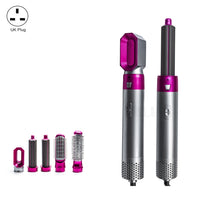 5-in-1-Heißluftkamm-Haartrockner mit automatischer Glättung und doppeltem Verwendungszweck, Silver+Rose Red(EU Plug), Silver+Rose Red(US Plug), Silver+Rose Red(UK Plug), Silver+Rose Red(AU Plug), Black(EU Plug), Black(US Plug), Black(UK Plug)          ...