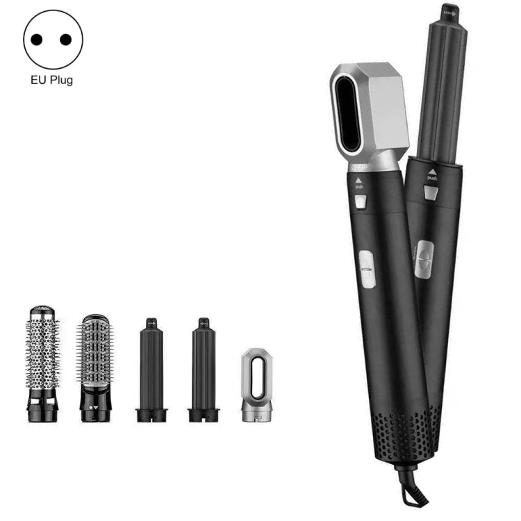 5-in-1-Heißluftkamm-Haartrockner mit automatischer Glättung und doppeltem Verwendungszweck, Silver+Rose Red(EU Plug), Silver+Rose Red(US Plug), Silver+Rose Red(UK Plug), Silver+Rose Red(AU Plug), Black(EU Plug), Black(US Plug), Black(UK Plug)          ...